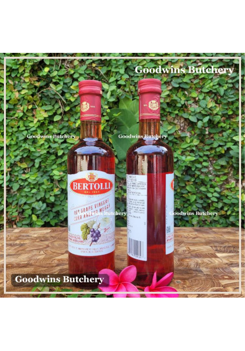 Vinegar cuka Bertolli Italy RED WINE VINEGAR 500ml